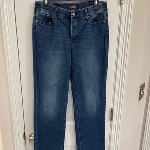 NYDJ Waist Match 5 Pocket Straight Leg Jeans